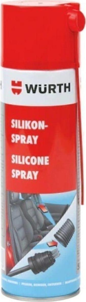 Würth Silikon Sprey Trim Ses Giderici / Plastik Ve Kauçuk Parça Koruyucu 500Ml