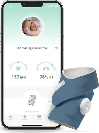 Owlet Smart Sock / Akıllı Çorap Gece Mavisi