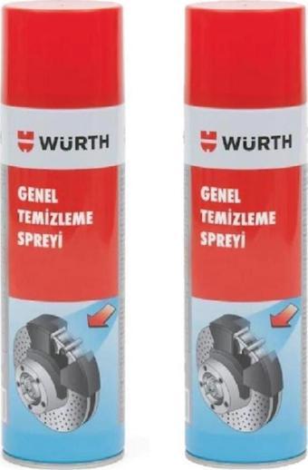 Würth Würt Genel Temizleme Spreyi Fren Balata Temizleyici (2 Adet)