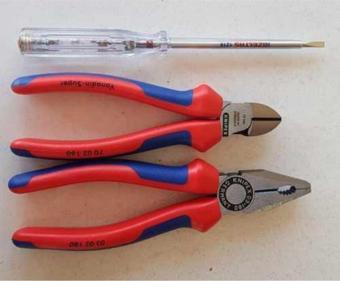 Knipex 180 Mm Pense 160 Mm Yan Keski 190 Mm Kontrol Kalemi