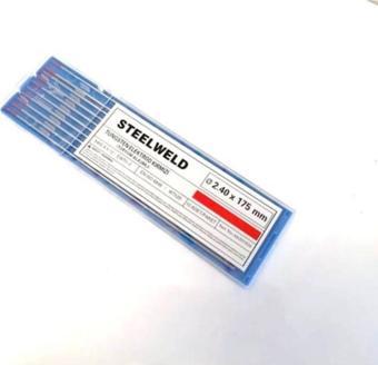 Steelweld Kırmızı Tungsten Argon İğnesi 2,40Mm (10'Lu Paket) Datweld Kırmızı Tungsten 2,40Mm