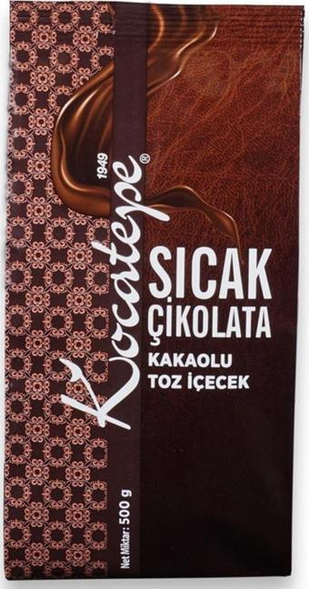 Kocatepe Sıcak Çikolata 500 gr Folyo