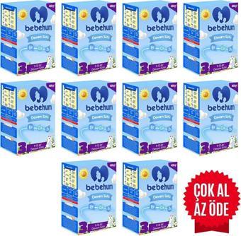 Bebehum 3 Devam Sütü 400 Gr 9-12 Ay 10 Adet