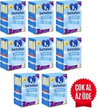 Bebehum 3 Devam Sütü 800 Gr 9-12 Ay 8 Adet