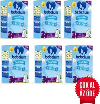 Bebehum 3 No Bebek Sütü 0-6 Ay 800 Gr X 6 Adet