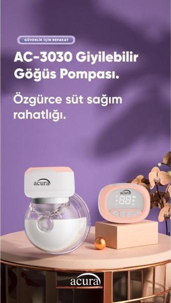 Acura AC-3030 Giyilebilir Göğüs Pompası