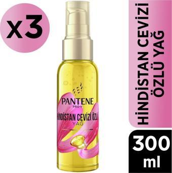 Pantene Pro-V Hindistan Cevizi Özlü Saç Bakım Yağı 100ml x3