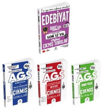 Dizgi Kitap 2025 ÖABT Türk Dili ve Edb + AGS Eğitimin Temelleri + Mevzuat + Anayasa Çıkmış 4 lü Set - Dizgi Kitap Yayınları
