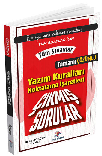 Dizgi Kitap Tüm Sınavlar Tüm Adaylar İçin Yazım Kuralları, Noktalama İşaretleri Çıkmış Sorular Dizgi Kitap Yayınları - Dizgi Kitap Yayınları