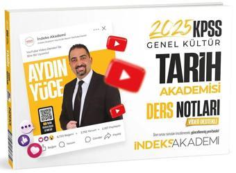 İndeks Akademi 2025 KPSS Tarih Akademisi Video Ders Notları - Aydın Yüce İndeks Akademi - İndeks Akademi Yayıncılık