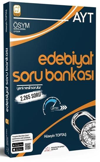 Paragrafın Şifresi Yayınları AYT Edebiyat Soru Bankası - Paragrafın Şifresi Yayınları