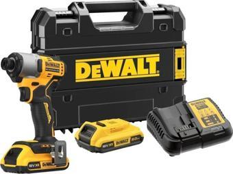 Dewalt XR Kompakt Kömürsüz Akülü Darbeli Vidalama 192 Nm DCF840D2T-QW 2x2Ah