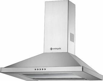 Eminçelik Ec-Ch 1420 X60 Piramit Paslanmaz Inox Davlumbaz