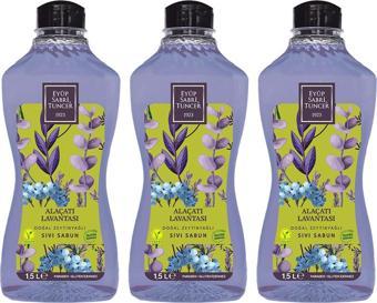 Düvenci Toptan Eyüp Sabri Tuncer Alaçatı Lavantası Sıvı Sabun 1500 ml x 3 Adet