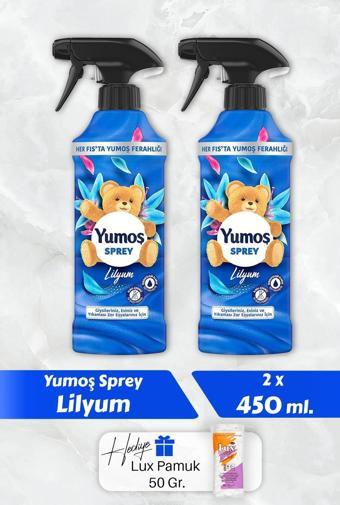 Lilyum Sprey Koku 2 Adet, Pamuk Hediyeli