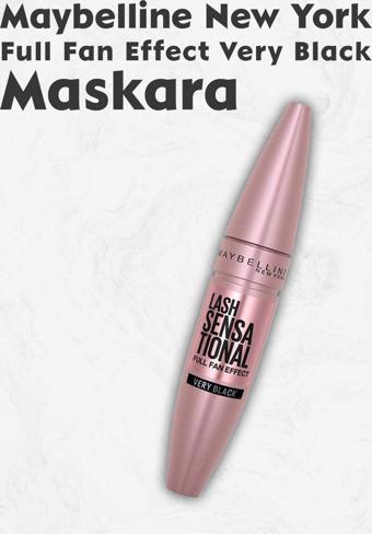 Maybelline New York Full Fan Effect Very Black Maskara