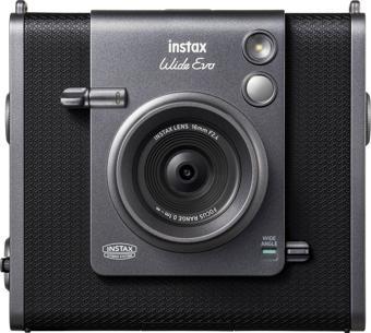 Instax Wide Evo Siyah Şipşak Anında Baskı ve Yazıcı Özellikli Hybrid Fotoğraf Makinesi