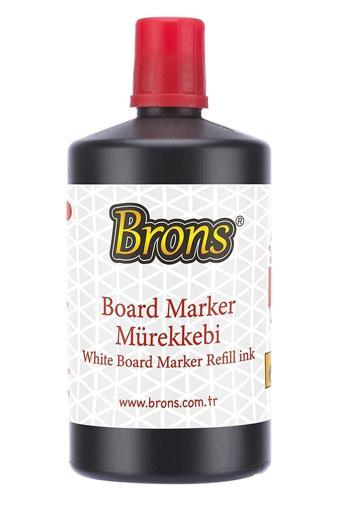 Brons Tahta Kalemi Mürekkebi 250 Cc Kırmızı Br-9152 (4 Lü Paket)