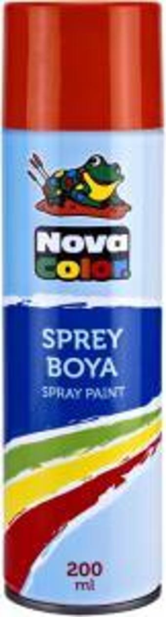 Nova Color Nc-807 Sprey Boya Turuncu