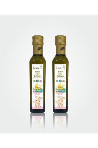 Karci's Extra Virgin Olive Oil Yeni Hasat Anne & Bebek Serisi 0,2 Soğuk Sıkım Natürel Sızma Zeytinyağı-Avantaj Paketi