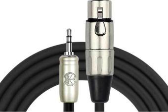 Kirlin 3mt. Patch Kablo (XLR Dişi - 3,5mm TRS)