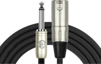 Kirlin 3mt. XLR Erkek-1/4'' TRS Mono Mikrofon-Enstrüman Kablosu