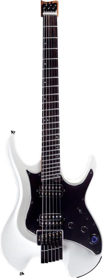 GTRS W800PWH Headless Multiscale Smart Gitar