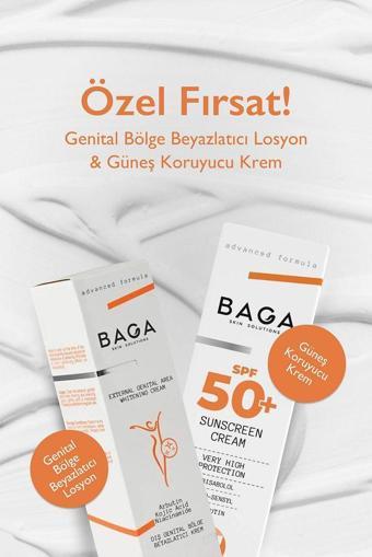 Genital bölge beyazlatıcı&Güneş Koruyucu Krem Set