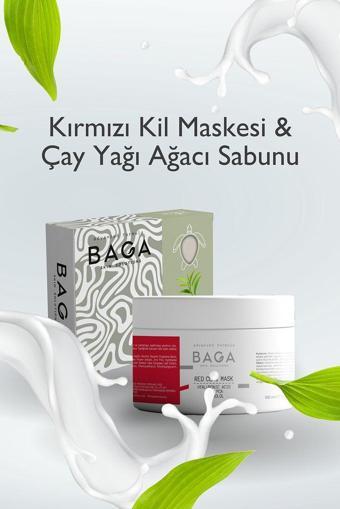 Kırmızı Kil Maske & Çay Ağacı Sabun