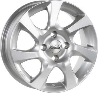 CMS-1060-07 6.5x16"-4x100 ET40 67.2 Silver Jant (4 Adet)