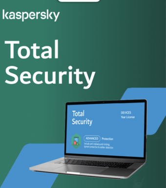 Kaspersky Total Security 1 Cihaz 1 Yıl 