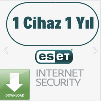 Eset İnternet Security 1 Cihaz 1 Yıl ( Dijital Teslimat)