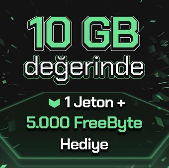 5.000 FreeByte + 1 Jeton