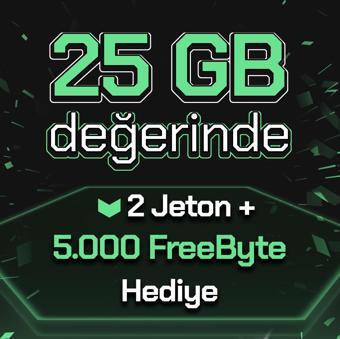 5.000 FreeByte + 2 Jeton