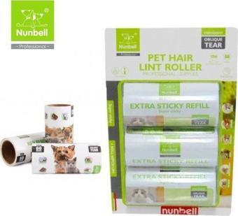 Nunbell Mega Tüy Toplayıcı Yedek Rulo 3X60 Yap