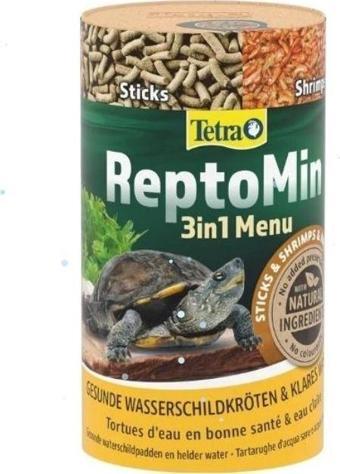 Tetra Reptomin Menu 3in1 Kaplumbağa Yemi 250 Ml