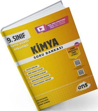 ENS Yayıncılık 9. Sınıf Kimya Etkinlikli Soru Bankası - Ens Yayıncılık