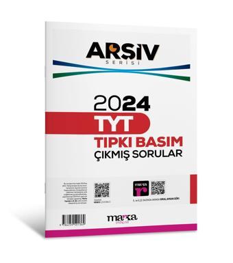 Marka YKS TYT 2024 Çıkmış Sorular Tıpkı Basım Arşiv Serisi Çözümlü Marka Yayınları - Marka Yayınları