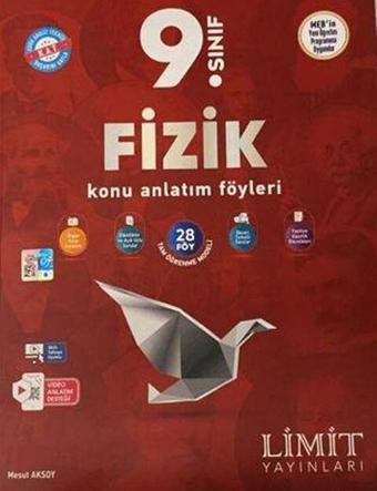 Limit Yayınları 9. Sınıf Fizik Konu Anlatım Föyleri - Limit Yayınları