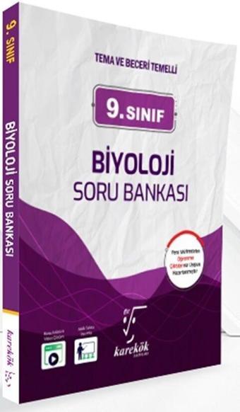 Karekök Yayınları 9. Sınıf Biyoloji Soru Bankası - Karekök Eğitim Yayınları