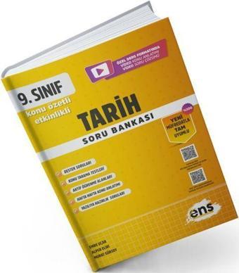 ENS Yayıncılık 9. Sınıf Tarih Etkinlikli Soru Bankası - Ens Yayıncılık