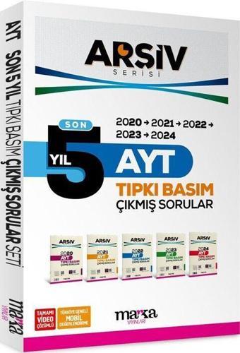 Marka Yayınları AYT Son 5 Yıl ARŞİV Serisi Tıpkı Basım Fasikül Fasikül Çıkmış Sorular - Marka Yayınları