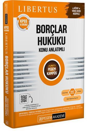 Pegem 2025 KPSS A Grubu Borçlar Hukuku Libertus Konu Anlatımı Pegem Akademi Yayınları - Pegem Akademi Yayıncılık