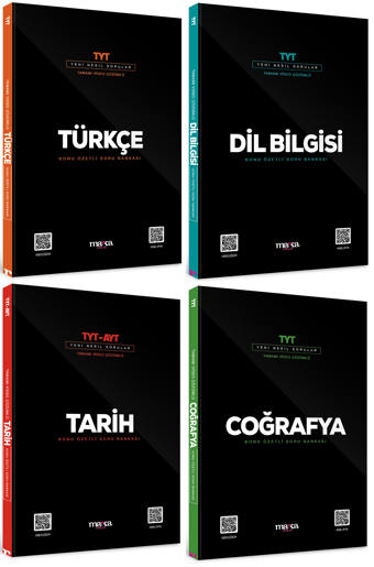 Marka YKS TYT Sözel Konu Özetli Soru Bankası 4 lü Set Marka Yayınları - Marka Yayınları