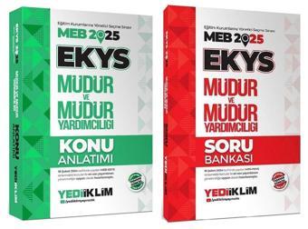 Yediiklim 2025 MEB EKYS Müdür ve Yardımcılığı Konu + Soru Bankası 2 li Set Yediiklim - Yediiklim Yayınları