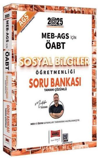 Yargı 2025 ÖABT MEB-AGS Sosyal Bilgiler Öğretmenliği Soru Bankası Çözümlü - Mustafa Özdemir Yargı - Yargı Yayınları