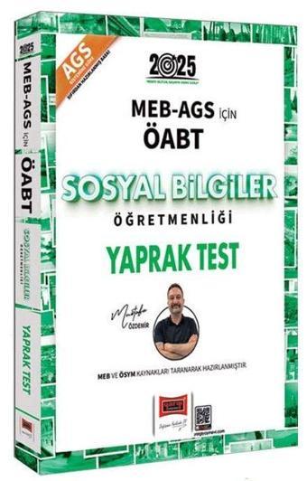 Yargı 2025 ÖABT MEB-AGS Sosyal Bilgiler Öğretmenliği Yaprak Test - Mustafa Özdemir Yargı Yayınları - Yargı Yayınları
