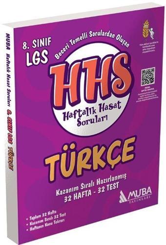 Muba Yayınları LGS 8. Sınıf Türkçe Haftalık Hasat Soruları - Muba Yayınları