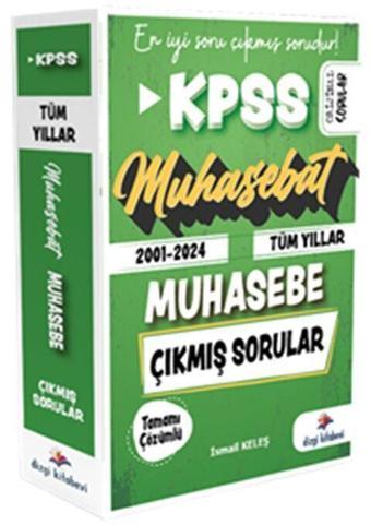 Dizgi Kitap 2025 KPSS A Grubu Muhasebe Muhasebat Çıkmış Sorular 2001-2024 Tüm Yıllar Çözümlü - Dizgi Kitap Yayınları