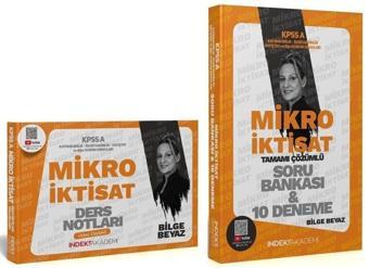 İndeks Akademi 2025 KPSS A Grubu Mikro İktisat Video Ders Notları + Soru Bankası 2 li Set - İndeks Akademi Yayıncılık